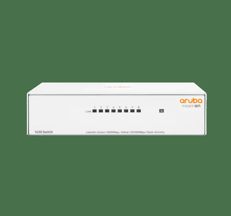 HPE Aruba Networking Instant On Switch 8p