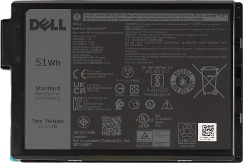 Dell DMF0C reservdelar bärbara datorer Batteri