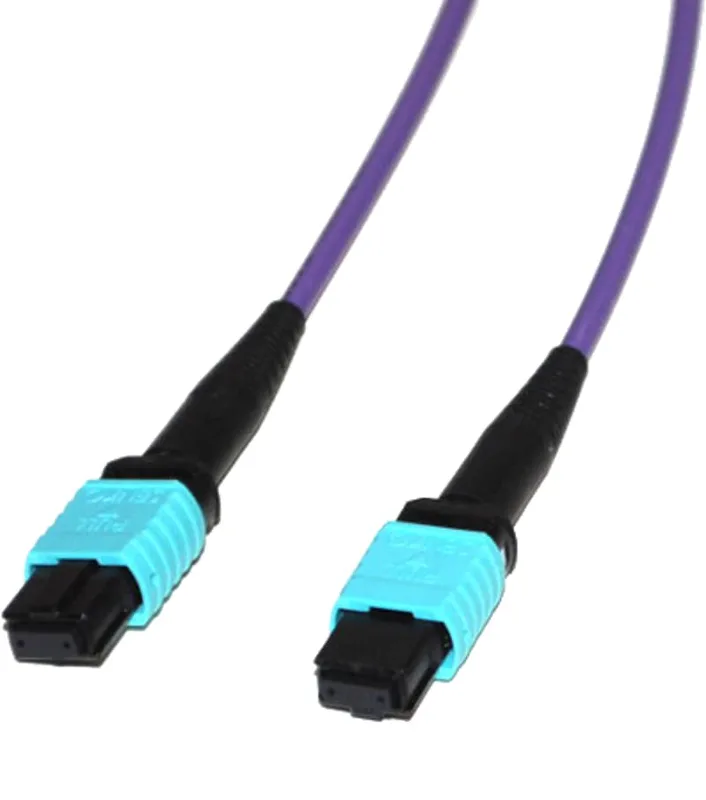 Mpo To Mpo Multimode 12-fiber Om4 Crossed Type B