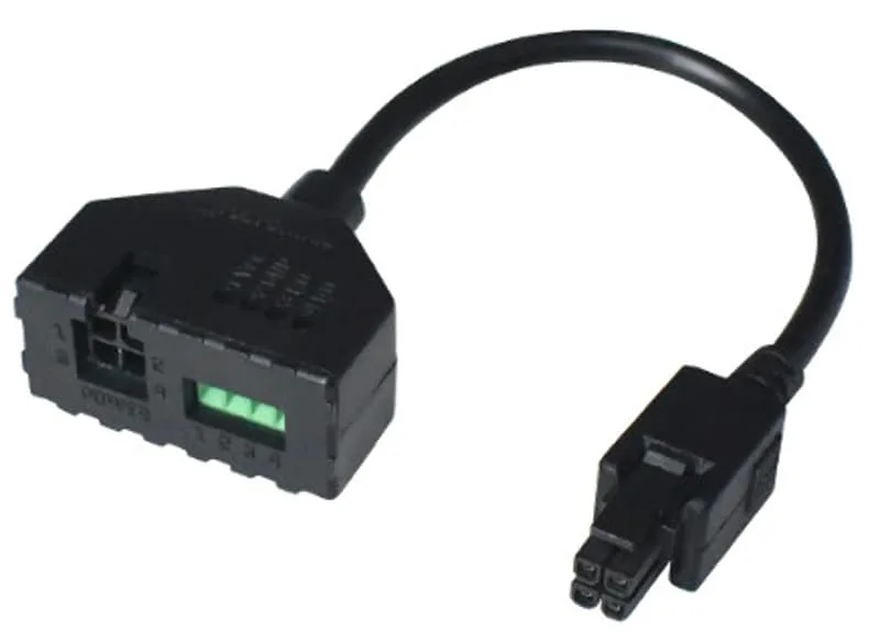 Teltonika strömadapter med I/O-anslutning, 4-pin