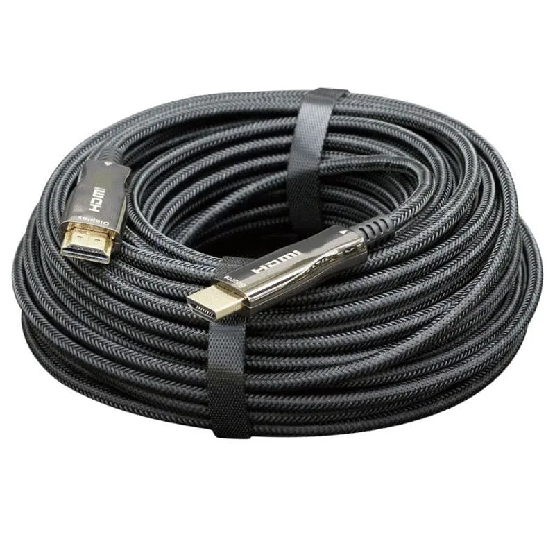 Direktronik Nylonflätad 8K HDMI 2.1 AOC-kabel