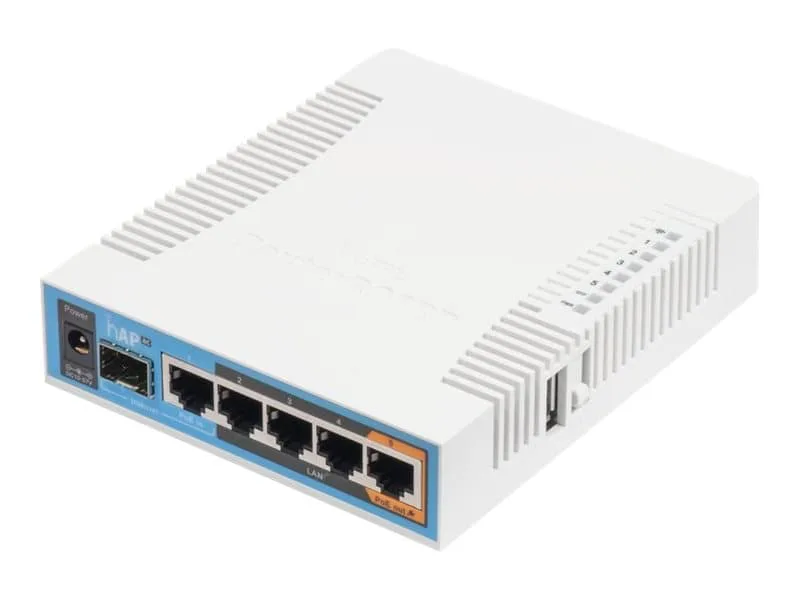 Mikrotik hAP ac 500 Mbit/s Vit Strömförsörjning via Ethernet