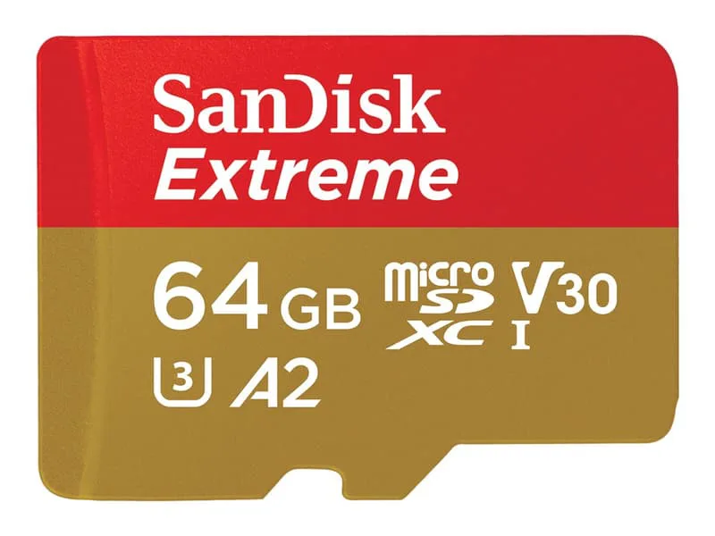 Extreme 64 GB MicroSDXC UHS-I Klass 10
