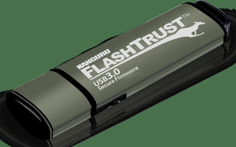 iStorage Kanguru FlashTrust USB-sticka 256 GB