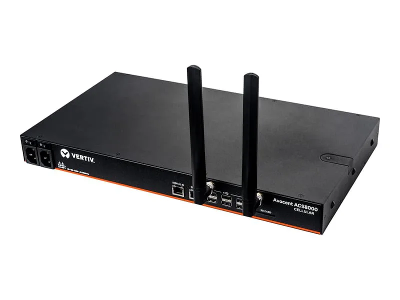 Avocent ACS8032-EU-DAC-400 kontrollbordsservrar RJ-45