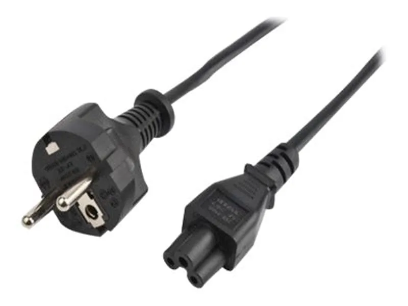 DPC-SHUC53B strömkablar Svart 3 m CEE7/7 C5 coupler