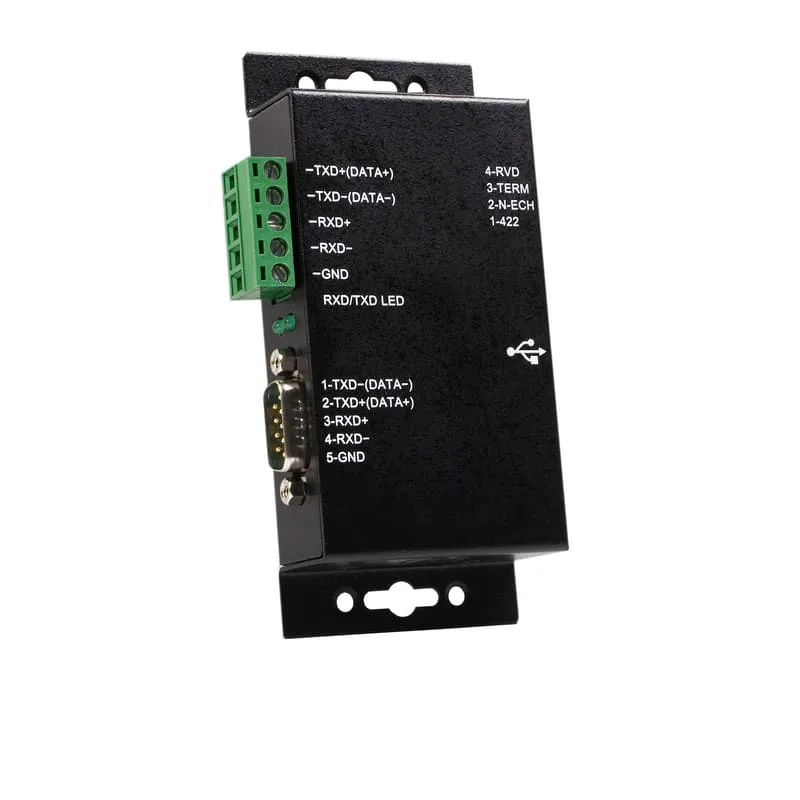 ICUSB422IS kabelomvandlare (hane/hona) USB B RS-422/485 Svart