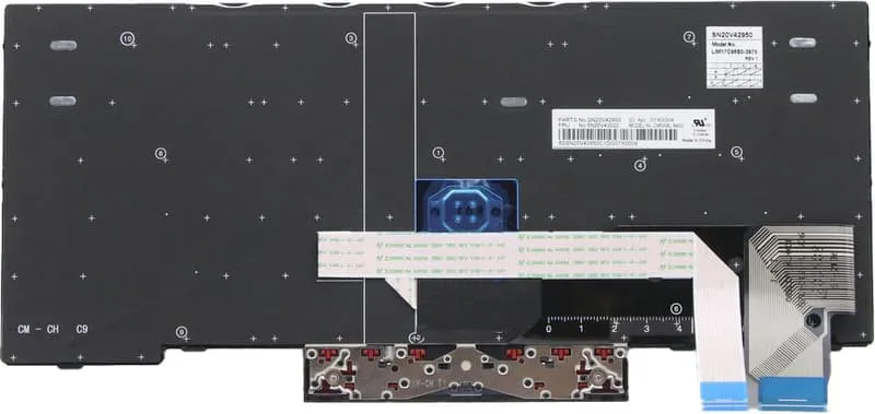 Lenovo 5N20V43309 reservdelar bärbara datorer Tangentbord