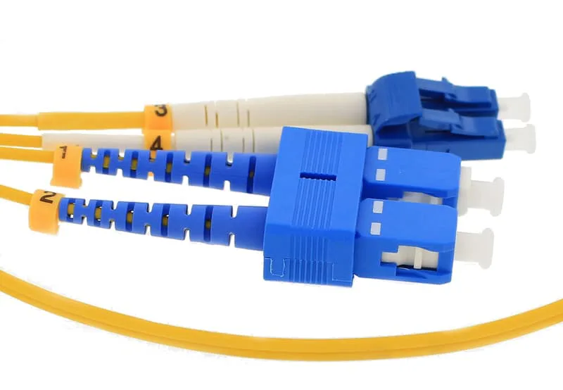 Sc-lc Sm 9/125 Os2 Duplex Yd 2.0mm 20m Yellow