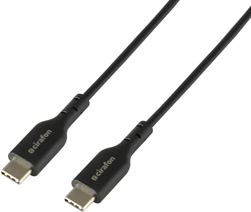 CFPS-CC-BLACK USB-kablar 0,15 m USB 2.0 USB C