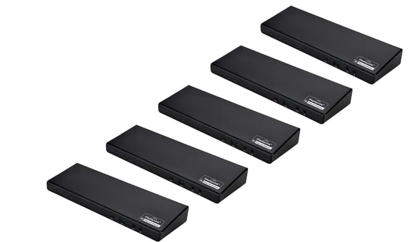 Workplace Dockningsstation Triple 4K Display 96W 5-Pack