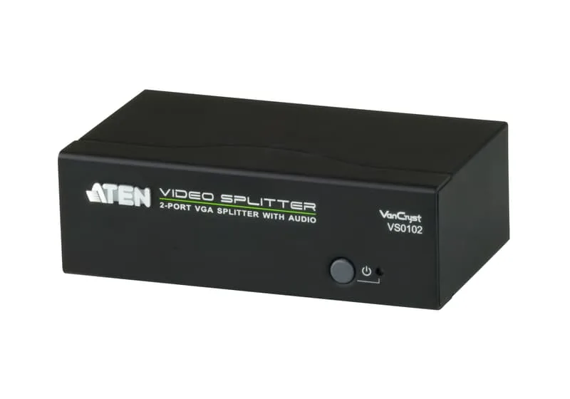 VS0102 bilddelare VGA 2x VGA
