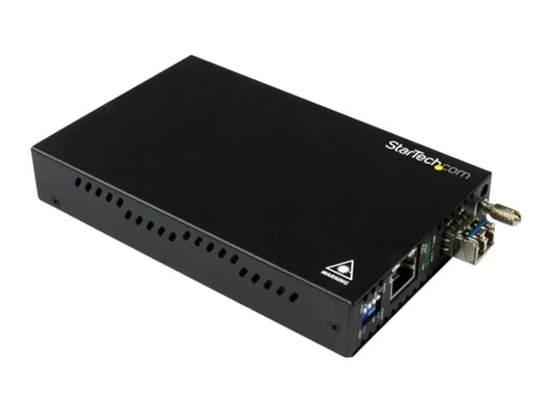 StarTech.com Gigabit Ethernet koppar-till-fibermediaomvandlare