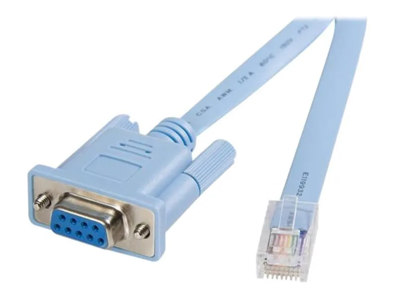 RJ45 till DB9 Cisco konsolhanteringsrouterkabel
