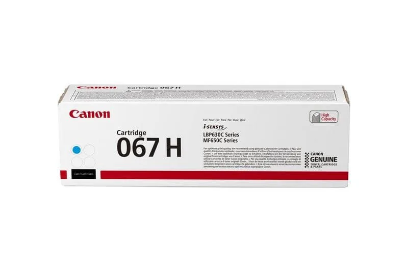 Canon 067 H - hög kapacitet - cyan - original