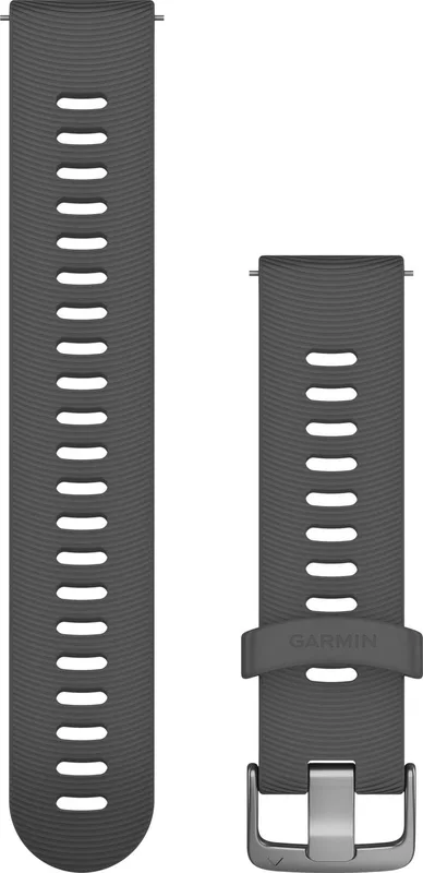 Garmin Quick Release Band 20 mm silikon, grå