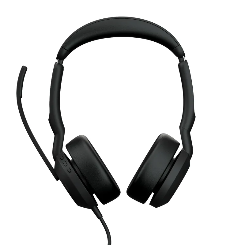 Jabra Evolve2 50 on-ear-headset, stereo, svart