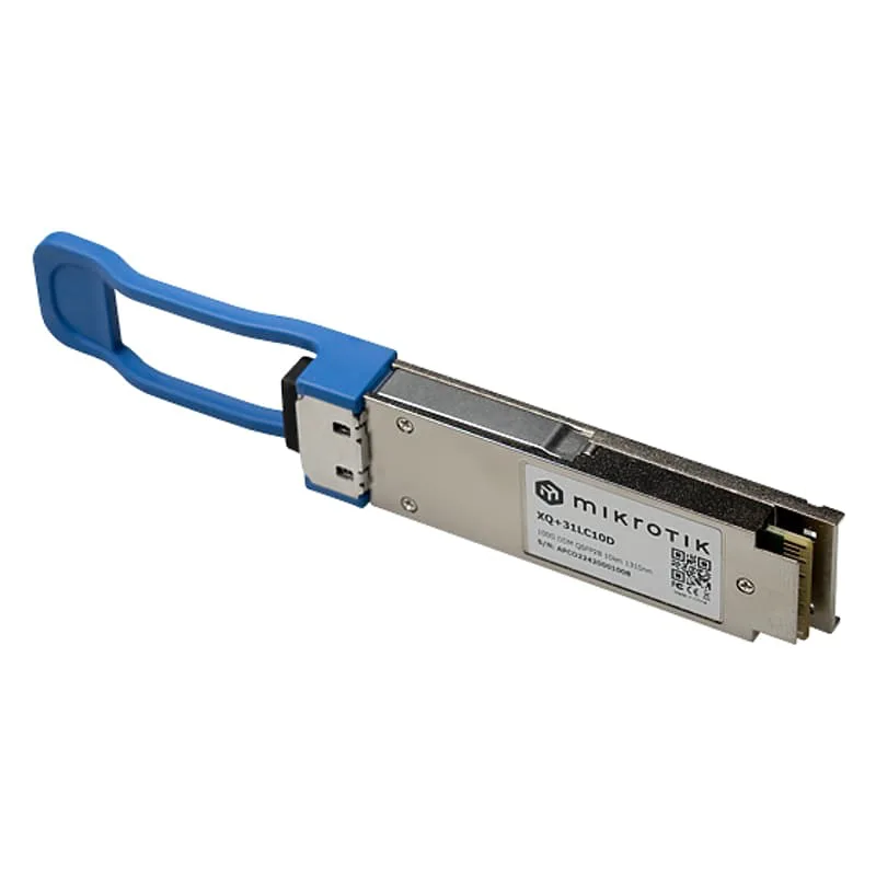 XQ+31LC10D transceiver-moduler för nätverk Fiberoptik 100000 Mbit/s QSFP28 1309 nm