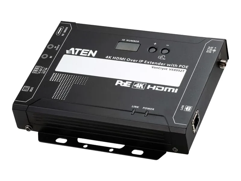 Aten 4K HDMI över IP-sändare med PoE