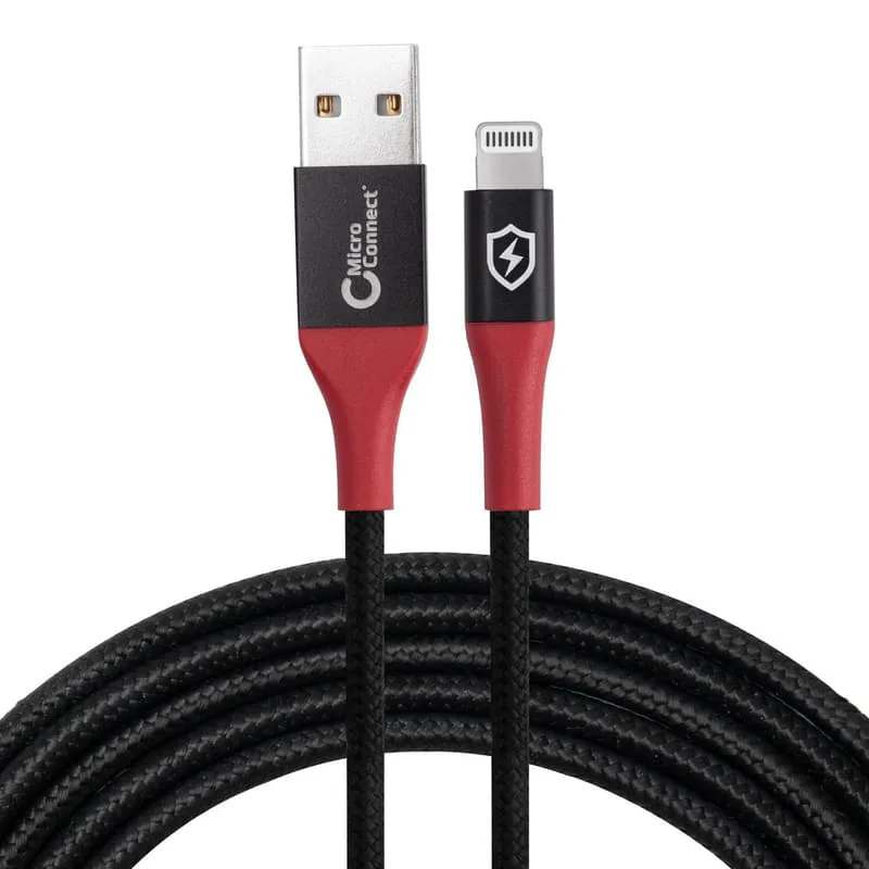 Microconnect USB-A Till Lightning Data Blocker Kabel