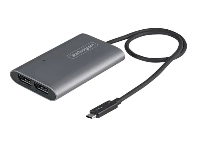 StarTech.com Thunderbolt 3 till Dual DisplayPort-adapter DP 1.4