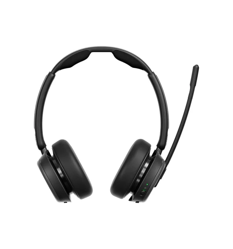 EPOS IMPACT 1060 ANC — Professionellt trådlöst Bluetooth-headset med mikrofon för PC, aktiv brusreducering, EPOS AI-röstinspelning, superbredband, bekvämt, bra för kontor och hemmakontor