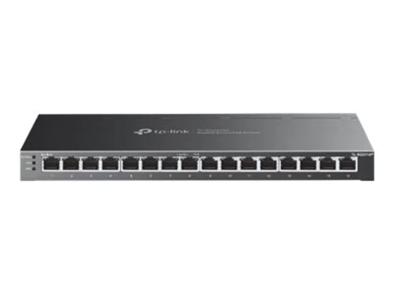 Smart JetStream Gigabit Switch, 16 Gigabit-portar, varav 8 PoE+-portar