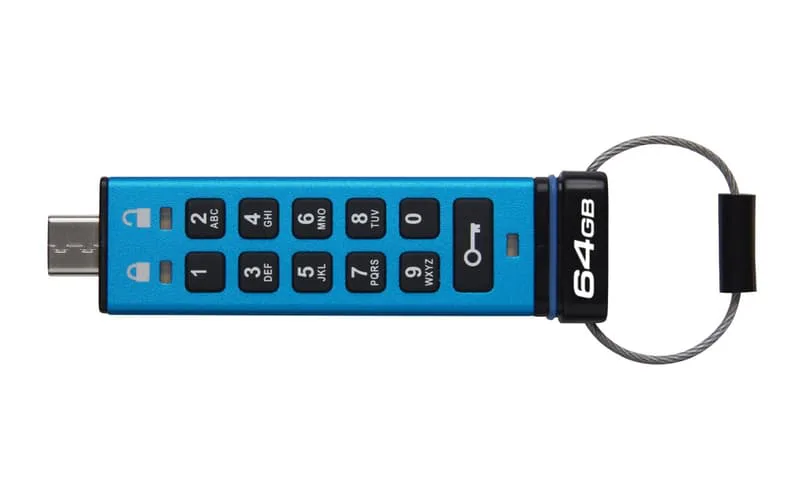 64 GB Kingston Ironkey Keypad 200C, USB-C