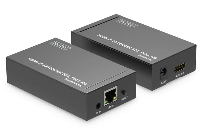 Digitus DS-55517 HDMI-förlängare via nätverkskabel RJ45, 120 m
