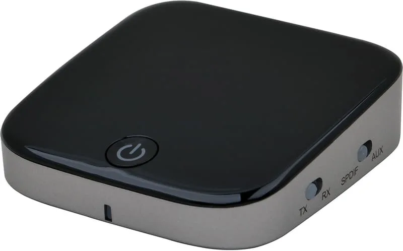 Bluetooth 5.0 Sändare & Mottagare TX/RX med aptX – Trådlös Audioadapter för TV, Bil & Stereo