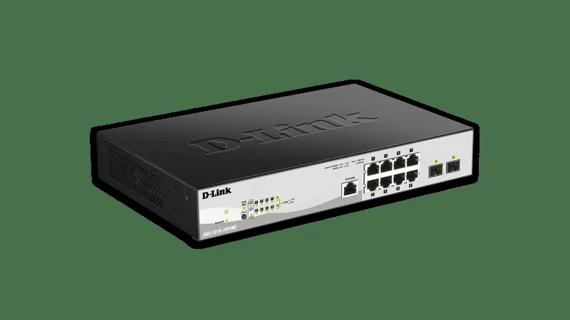 DGS-1210-10P/ME/E nätverksswitchar