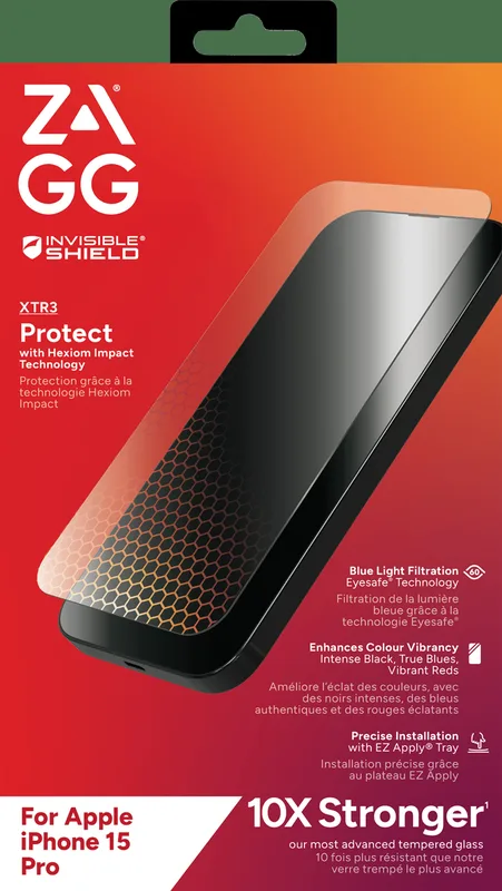 ZAGG InvisibleShield Glass XTR3