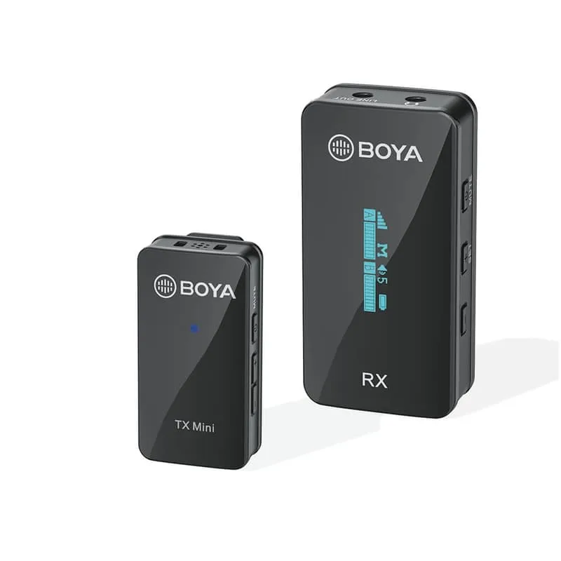 BOYA BY-XM6-S1 Mini trådlöst mikrofonsystem