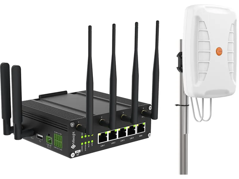Milesight UR75 V3 Industrial 5G Router +