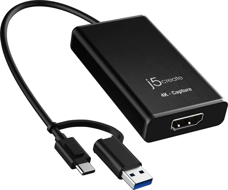 J5 Create JVA11 4K HDMI Capture Adapter
