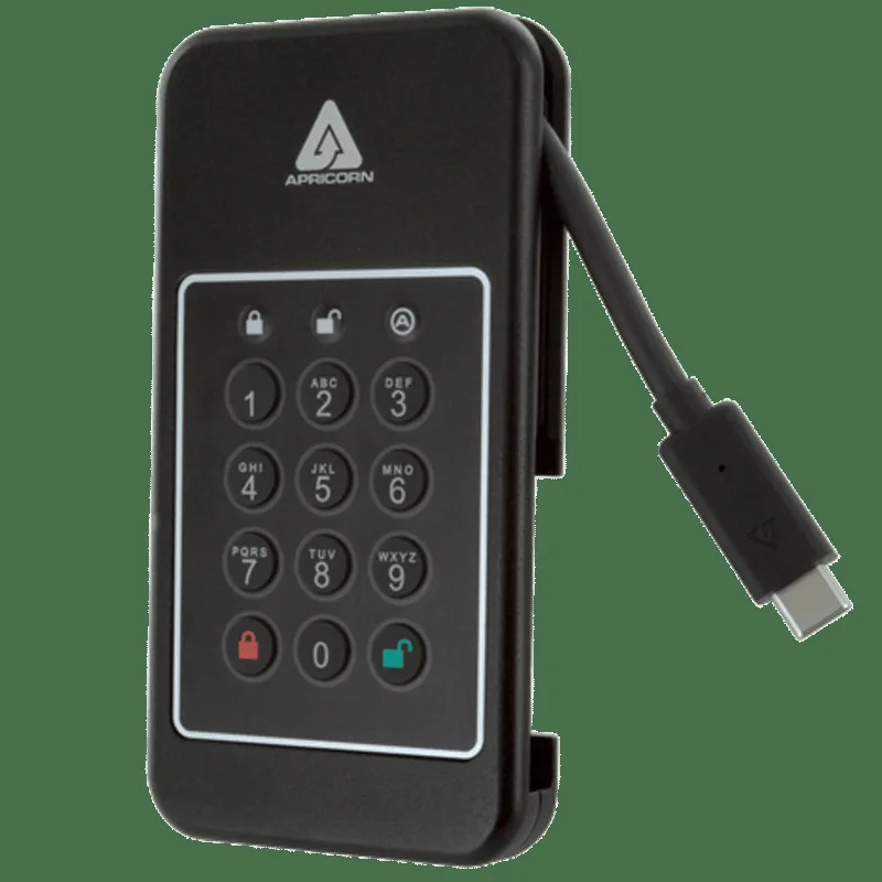 Apricorn AEGIS NVX 1TB SSD Ruggedized Encrypted