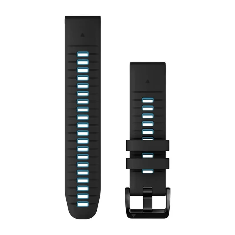QuickFit Band Svart, Röd Silikon