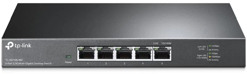 TP-Link 5-Port 2.5G Multi-Gigabit Skrivbordsswitch