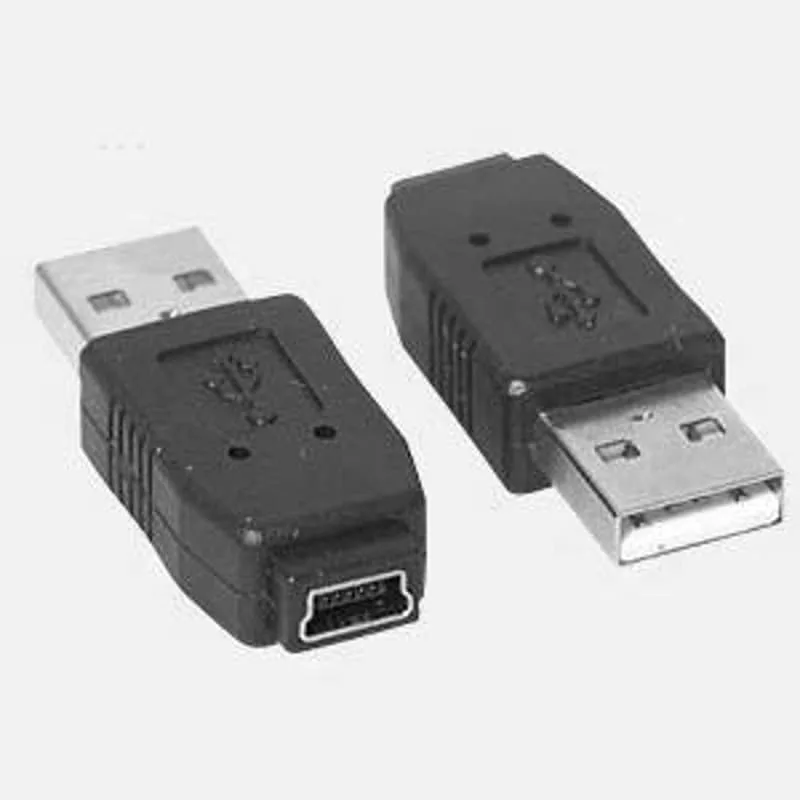 Gender Changer mini USB-B 5-pin USB-A