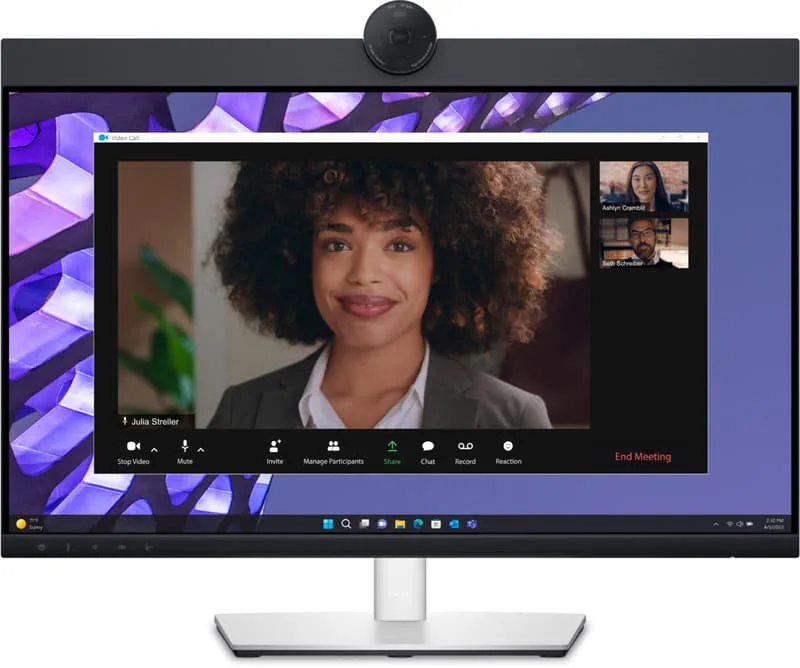 Dell LCD P2424HEB 24" IPS FHD/1920x1080/DP,HDMI,USB-C,USB,RJ45/Svart,silver
