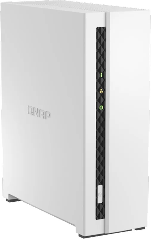 QNAP TS-133, 1-bay NAS, Quad Core 2 GHz CPU, 2 GB RAM