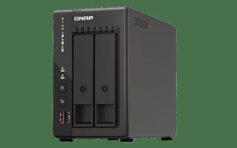 Nätlagringsenhet NAS Qnap TS-253E-8G Svart