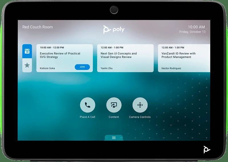 Poly TC10 Touch Controller utan nätsladd