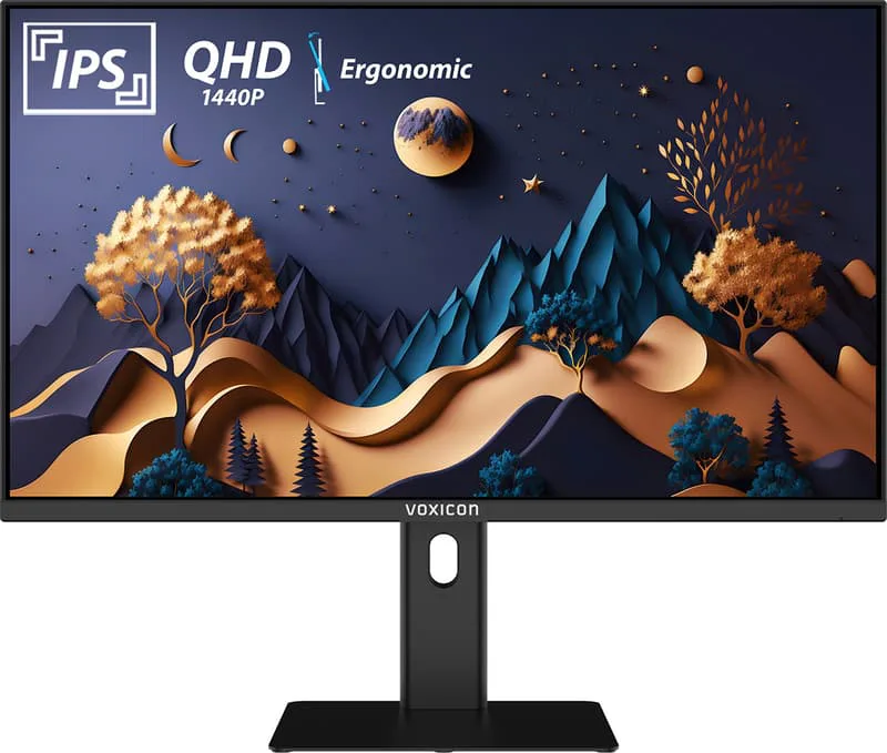 Voxicon D32QO2F Ergonomisk Bildskärm