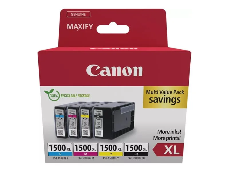 Canon Bläck Multipack PGI-1500XL