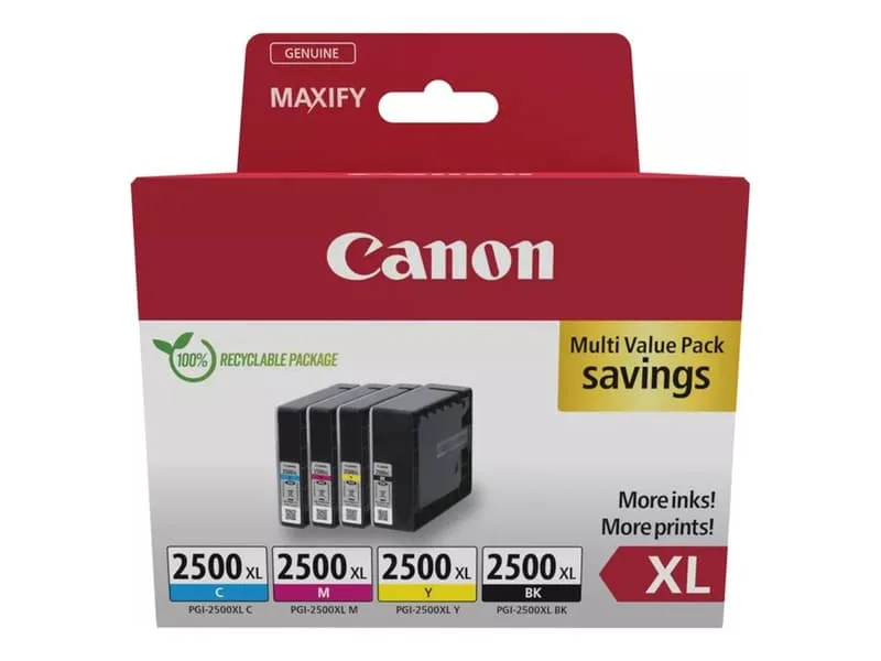 Canon Bläck Multipack PGI-2500XL