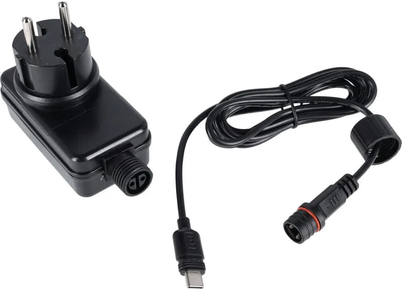 Enjoy Strömadapter för utomhusbruk USB-C IP44 1.5m