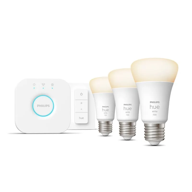Philips Hue Startkit White 3 x E27