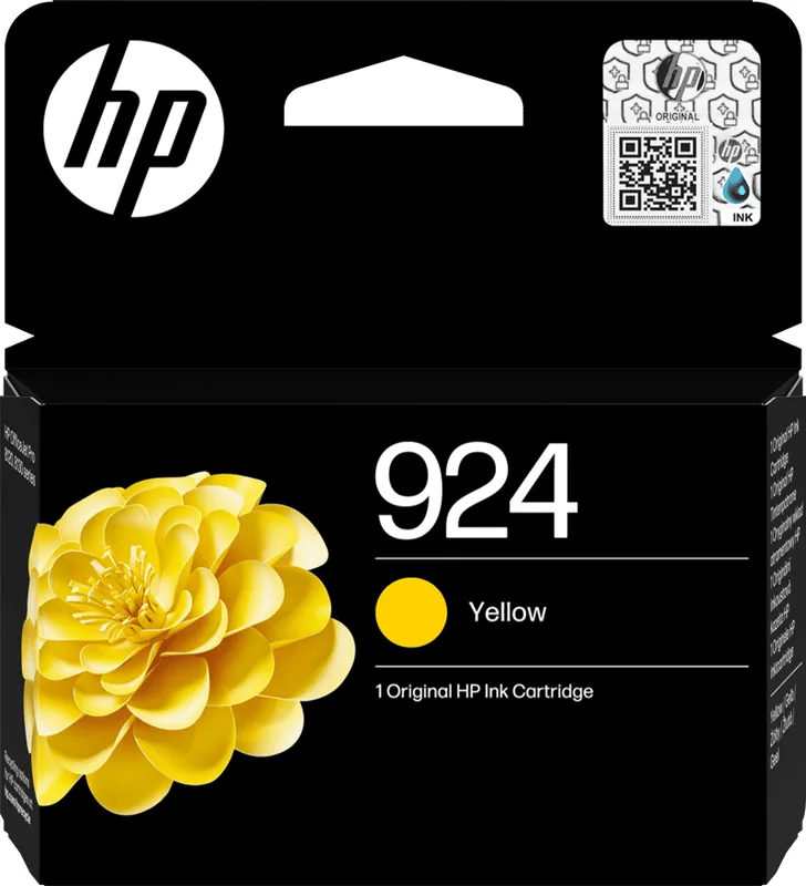 HP Bläck Gul 924