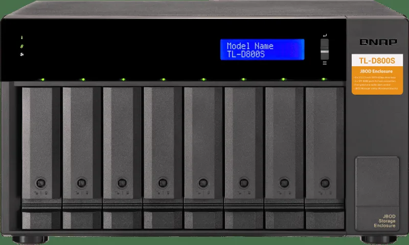 TL-D800S 8-Bay Desktop Expansionsenhet
